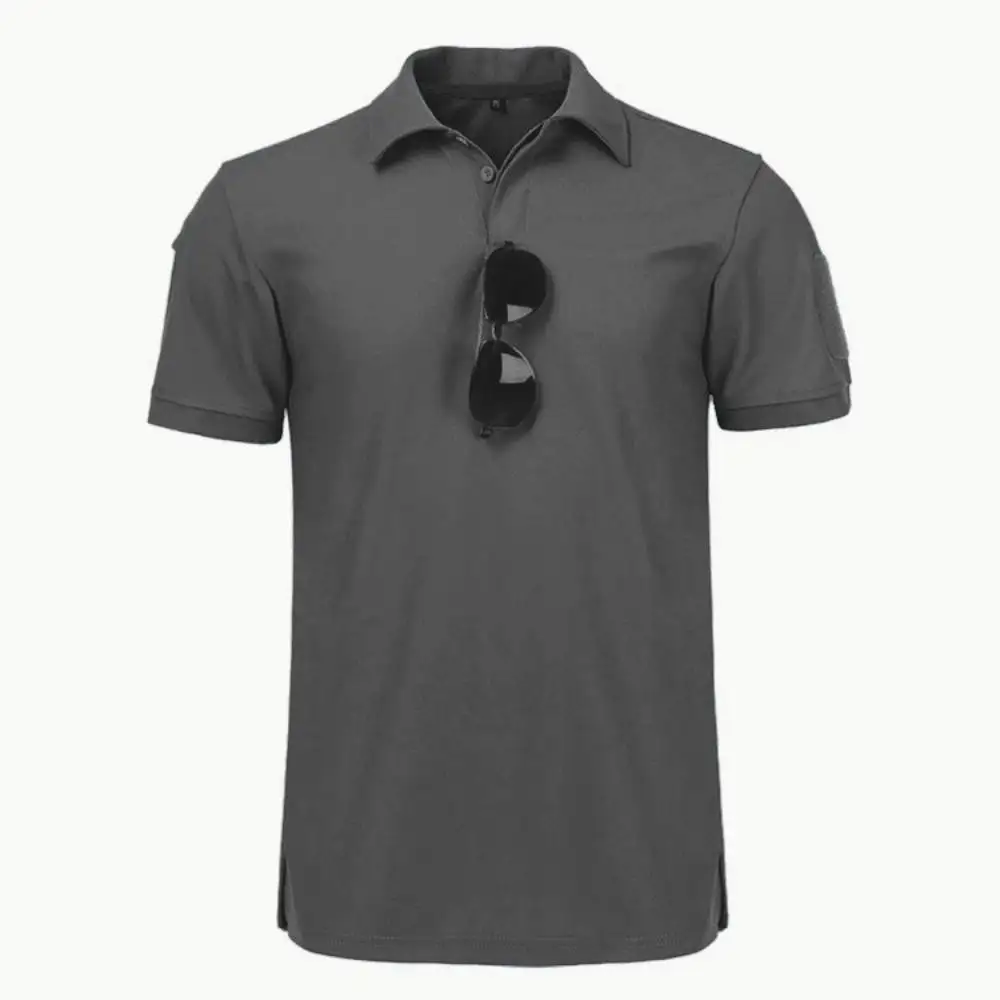 Polos para hombre, camiseta militar táctica, camiseta transpirable de combate del ejército, camisetas de caza, Camping, senderismo, camisetas de