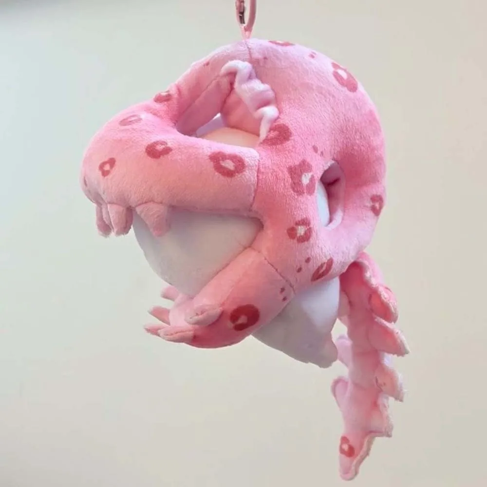 With Lanyard Dinosaur Skeleton Pendant Grey / Pink Bone Design Cotton Clothes Washable Cotton Hoodie Quirky Bag Charm