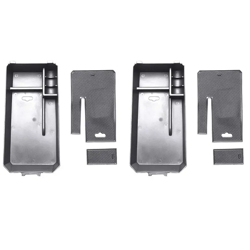 A04E-2X Car Center Console Armrest Box Storage Box Container Tray Organizer For Mercedes Benz C Glc Class W205 2015+