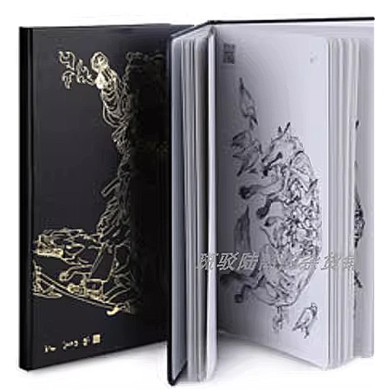 

Korean Sketch Master Kim Jung-gi's Portable Sketchbook Drawing Stationery Doodle Pocket Notebook Painting Collection