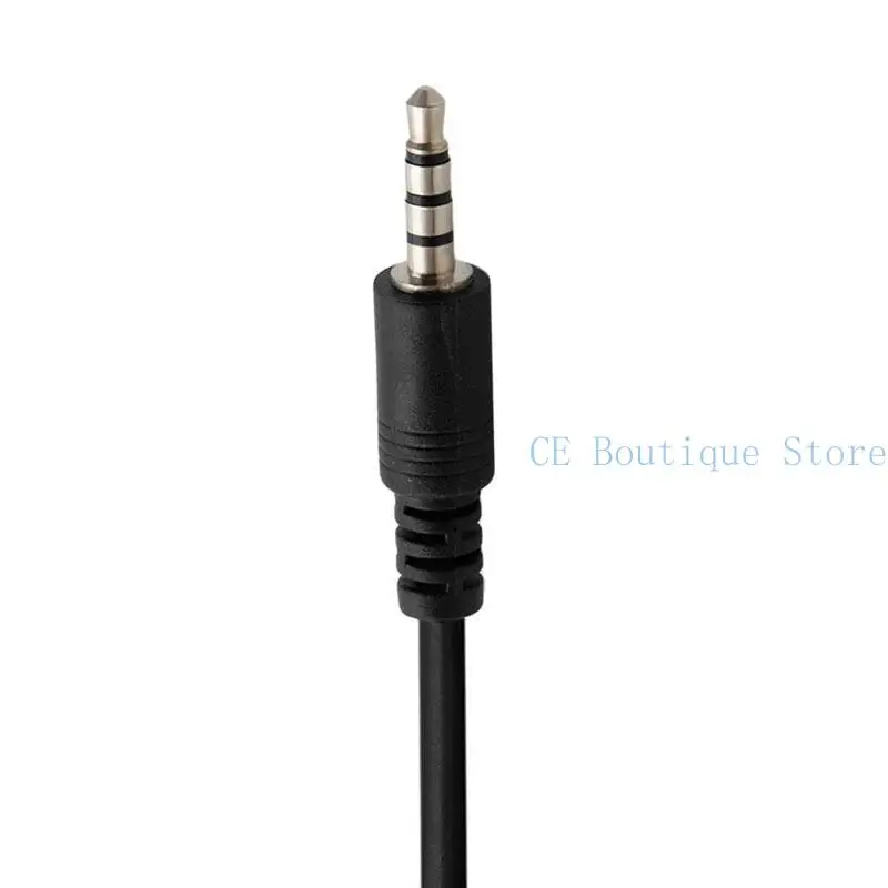 652F USB Mikro ke 3.5mm Konektor Kabel Aux Kabel 3.5mm Headphone Plug Telepon Adapter Kabel