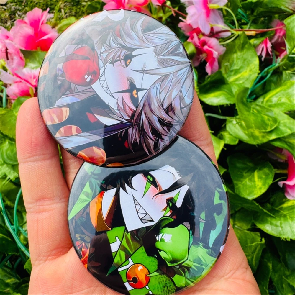 58MM Anime The Freak Circus Cosplay Costumes SPTE Tin Plated Pin Badge Accessories Pendant Prop Xmas Gilf