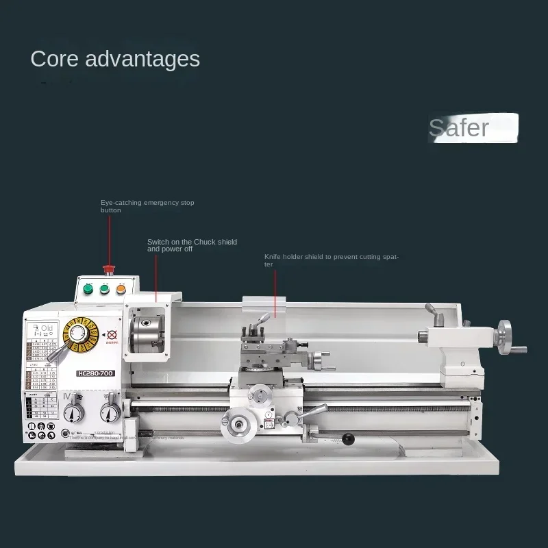 

Модернизированный высокоточный многофункциональный токарный станок с регулируемой скоростью HC280 для домашнего использования (для изготовления бусин)