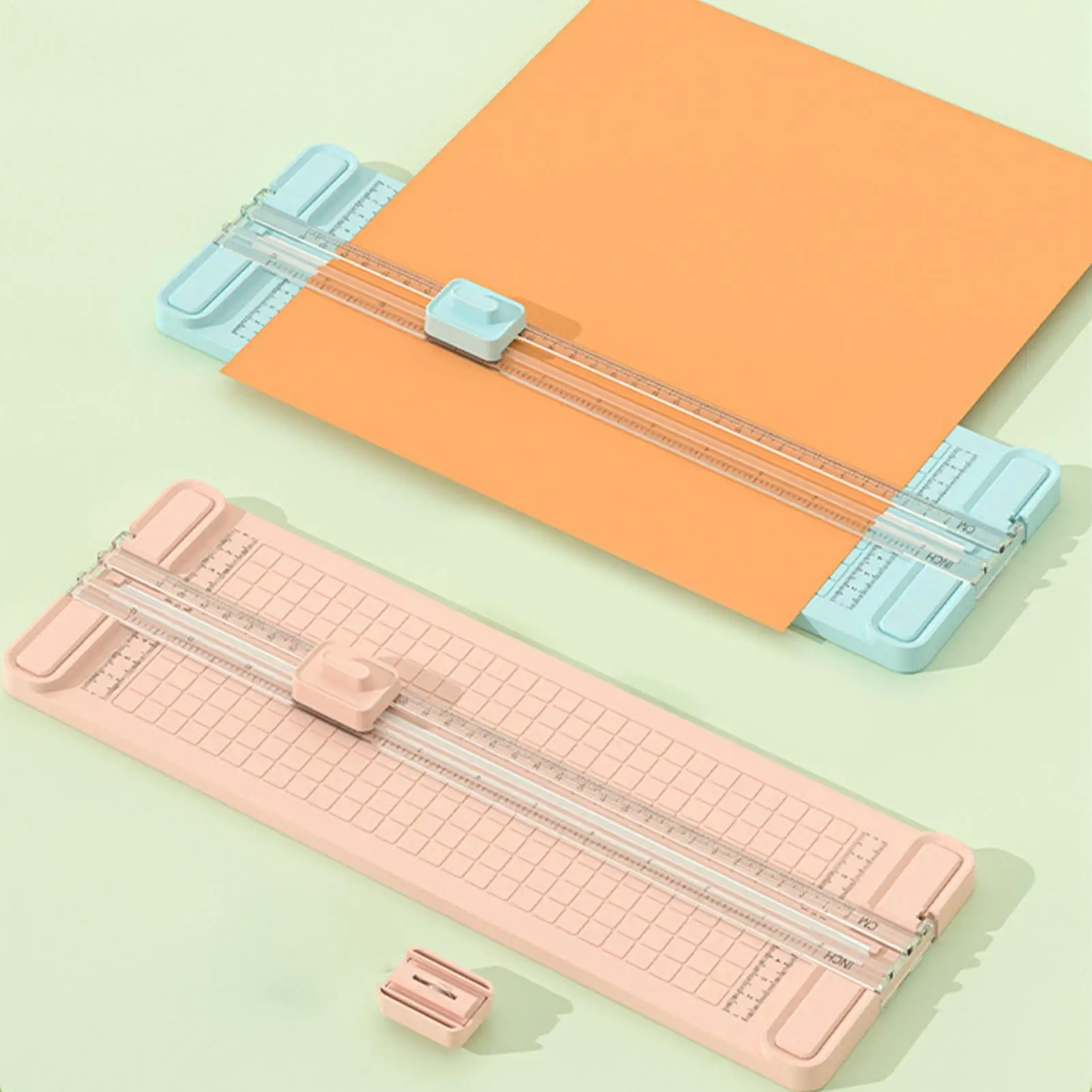 Paper Trimmer Straight Paper Cutter 4-in-1 Tools Bidirectional Cutting Precision Shredder Anti-Slip For Business Home Cardmaking