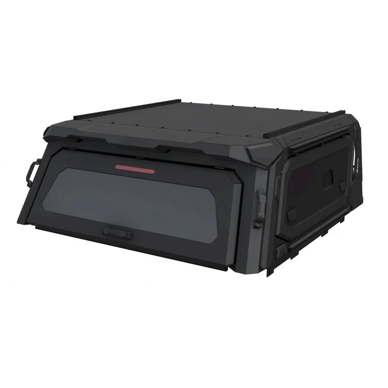 4x4 Offroad Aluminum Hardtop Canopy, Waterproof Locking Camper Truck Topper for Gladiator JT view 6