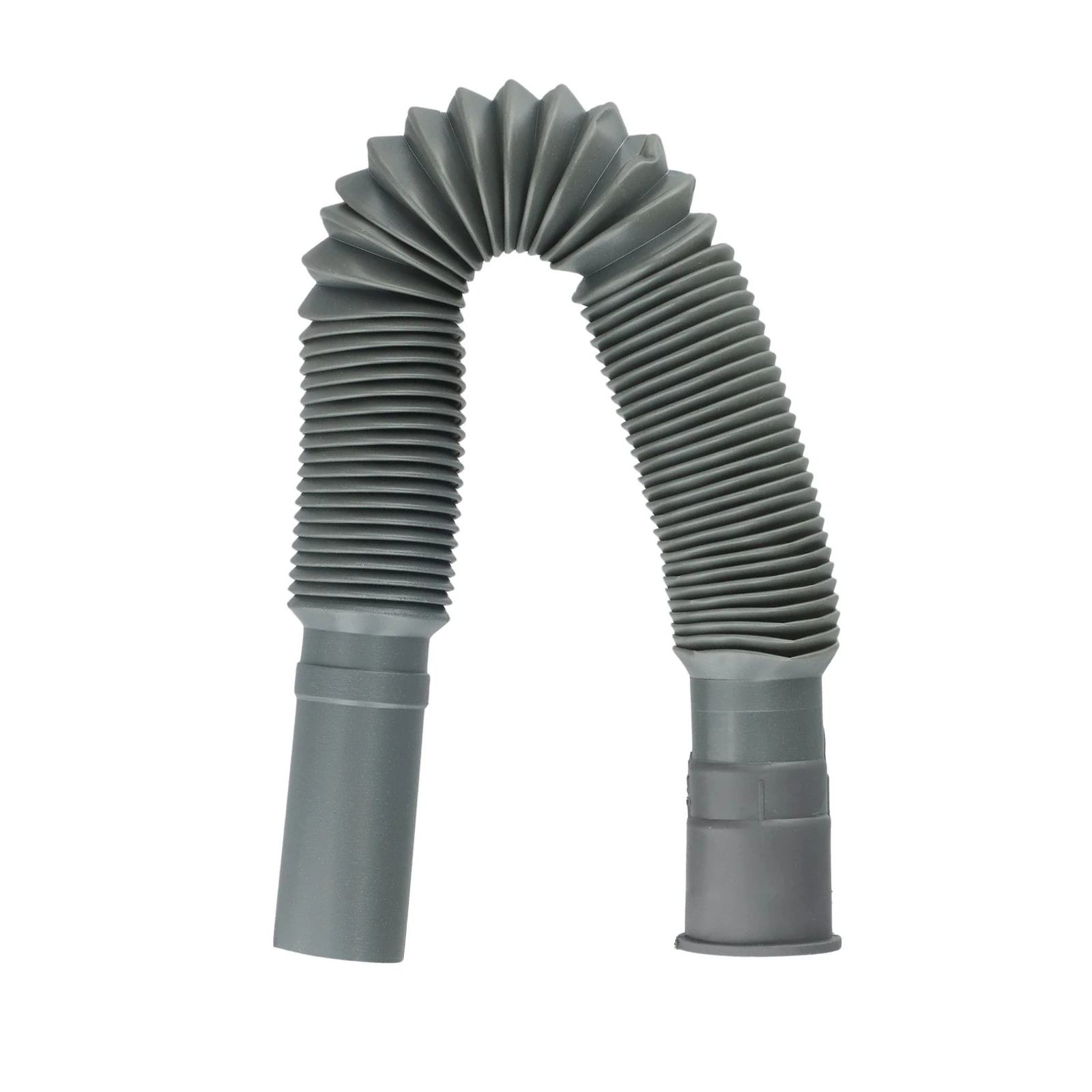 Flexible PVC Drainage Hose for Household Bathroom Sink Basin Washbasin with Automatic Closure Against Water Backflow and Leakage