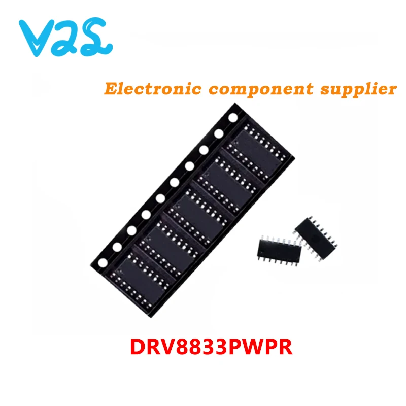 (10pcs) 100% New DRV8833PWPR HTSSOP16 DRV8833PWP HTSSOP-16 DRV8833 TSSOP16