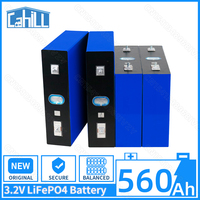 12000+ Cycle 560AH Lifepo4 Battery 3.2V Lithium Iron Phosphate Rechargeable Cells For RV Camping Home solar energy storage Cells