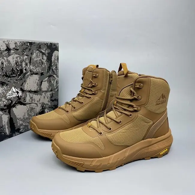 2025 New Mens Tactical Boots Waterproof Military Boots Ankle Hiking Shoes Outdoor Size Boots Walking Shoes