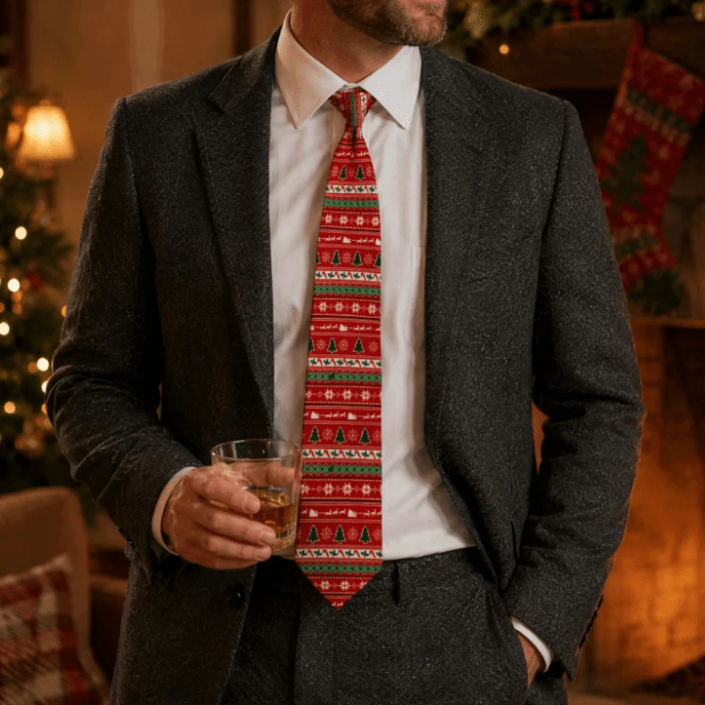 Cravatta natalizia regolabile  - Mens Xmas Fashion recensione e prezzo
