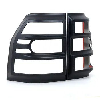 適用於三菱帕杰羅 V87/V93/V95/V97 2007-2022 的汽車 ABS 尾燈罩啞光黑尾燈框後燈罩 6 最佳銷售 三菱藍瑟尾燈罩 - №2