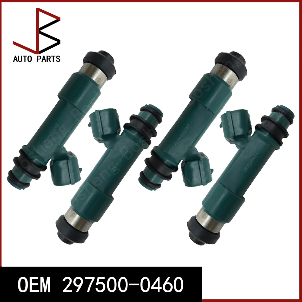 

4 Pcs/set New Fuel Injector for Mazda Z family motors 1.5L ZY-VE 1.5L ZJ-VE OEM 297500-0460 2975000460 297500 0460 ZJ20-13-250