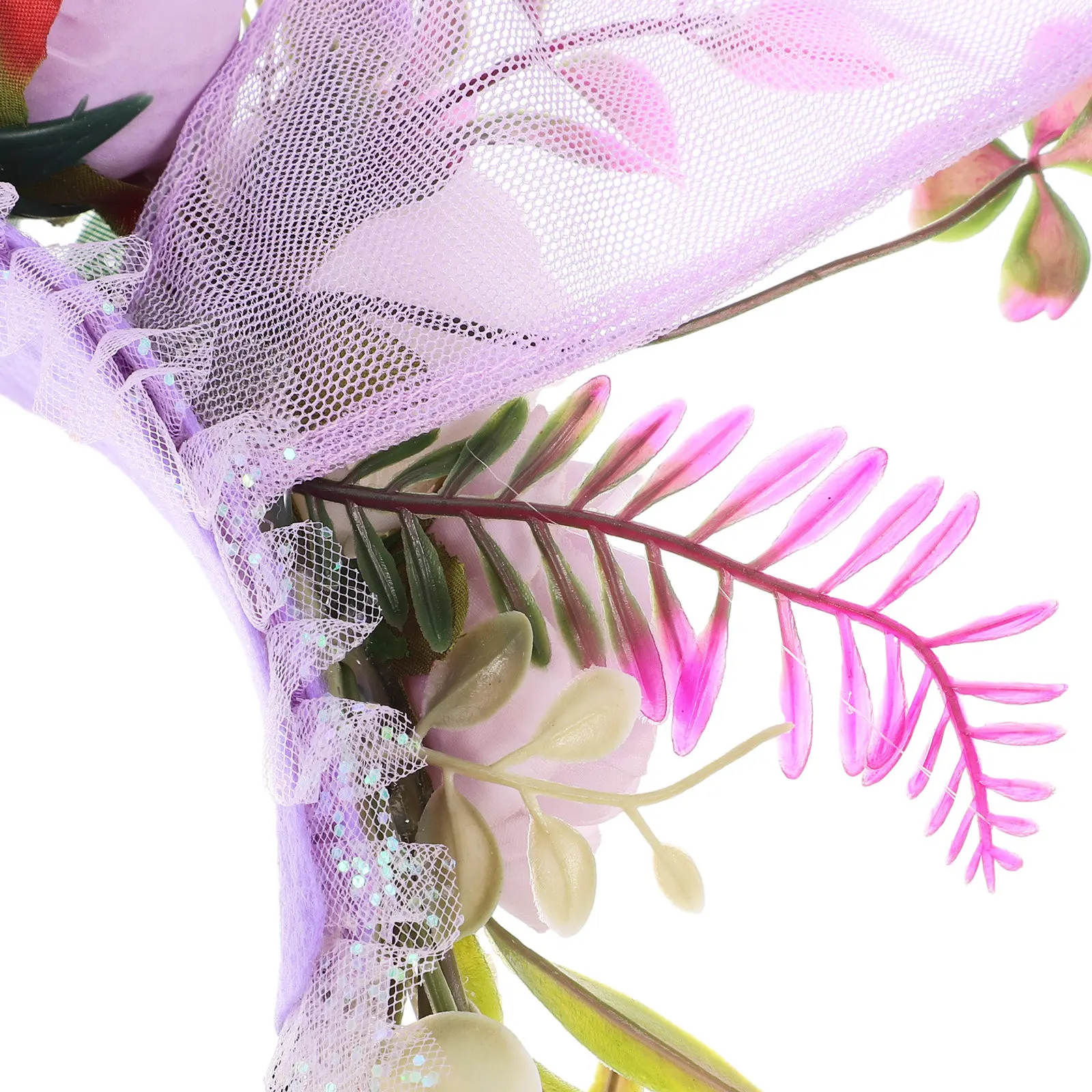 

Bunny Ear Headband Adult Adjustable Soft Cloth Material Lightweight Comfortable Party Wear Halloween Costume Accessory