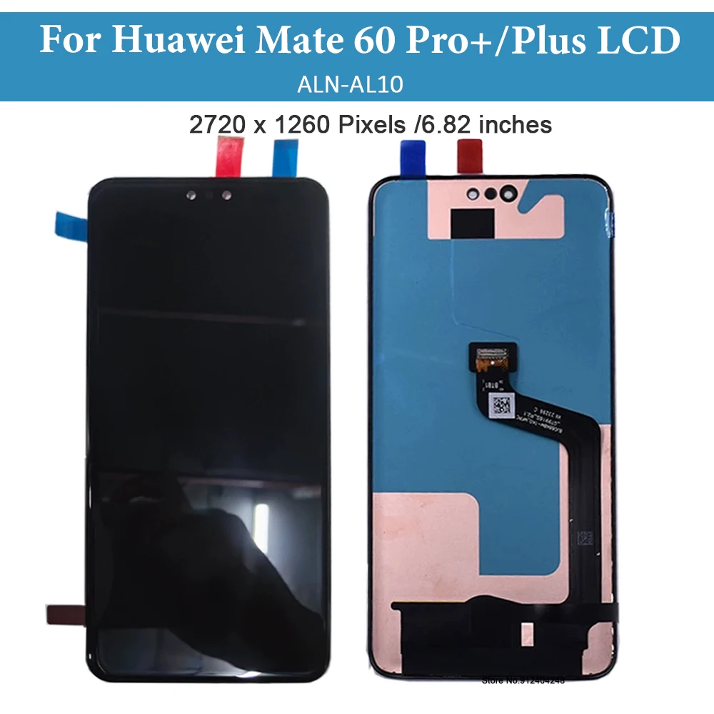 Imagem -02 - Lcd Touch Screen Digitalizador para Huawei Mate 60 Pro Plus Peça de Reposição Original Aln-al10