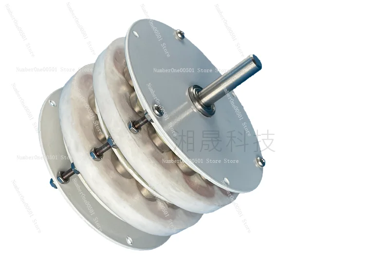 

Miniature double-layer disc coreless generator, high efficiency, low speed and low resistance, mini version generator