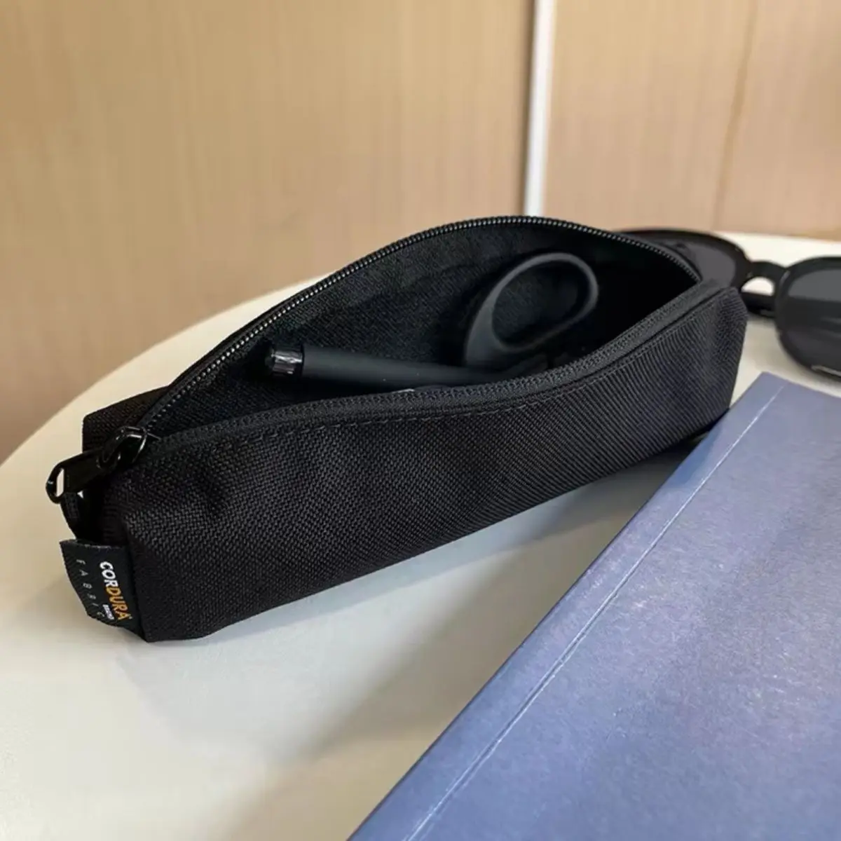 

Новая портативная прочная сумка-пенал из нейлона Cordura 2026 года, многофункциональный чехол для инструментов, сумка для хранения канцелярских принадлежностей для путешествий