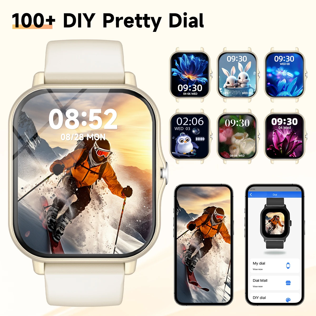 สมาร์ทวอทช์ใหม่ 1.83 นิ้วหน้าจ - Smartwatch X12 บทวิจารณ์และราคา