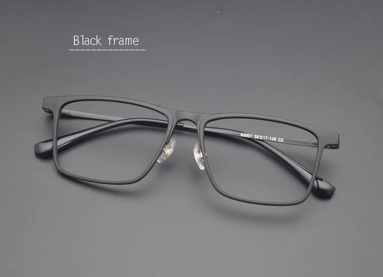 Titanrahmen Ultem Brille 3D Ultraleicht für Männer mit polarisiertem Magnet Clip-On Sonnenbrille Myopie verschreibungspflichtige Linse Fahren – Detail 11