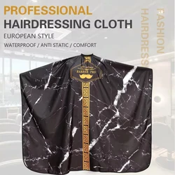 New Haircut Hairdresser Barber Cloth Hairdressing Pattern Apron Polyester Cape Professional Hairdresser Hair Cutting Gown