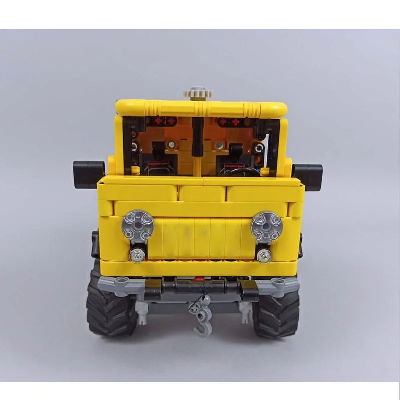 

Новая модель грузовика MOC-100720, конструктор из 645 деталей, креативный подарок для мальчиков на день рождения или Рождество
