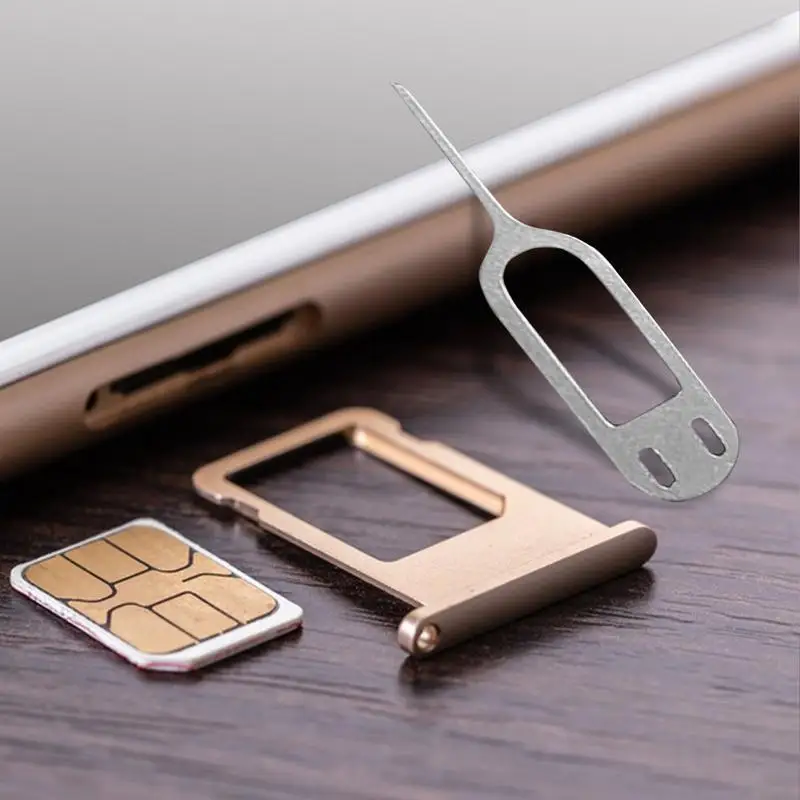 Sim Ejector Tool Portable Sim Card Removal Opener Sim Card Tray Eject Pin Card Tray Opening Tool With Detachable Keychain Charm