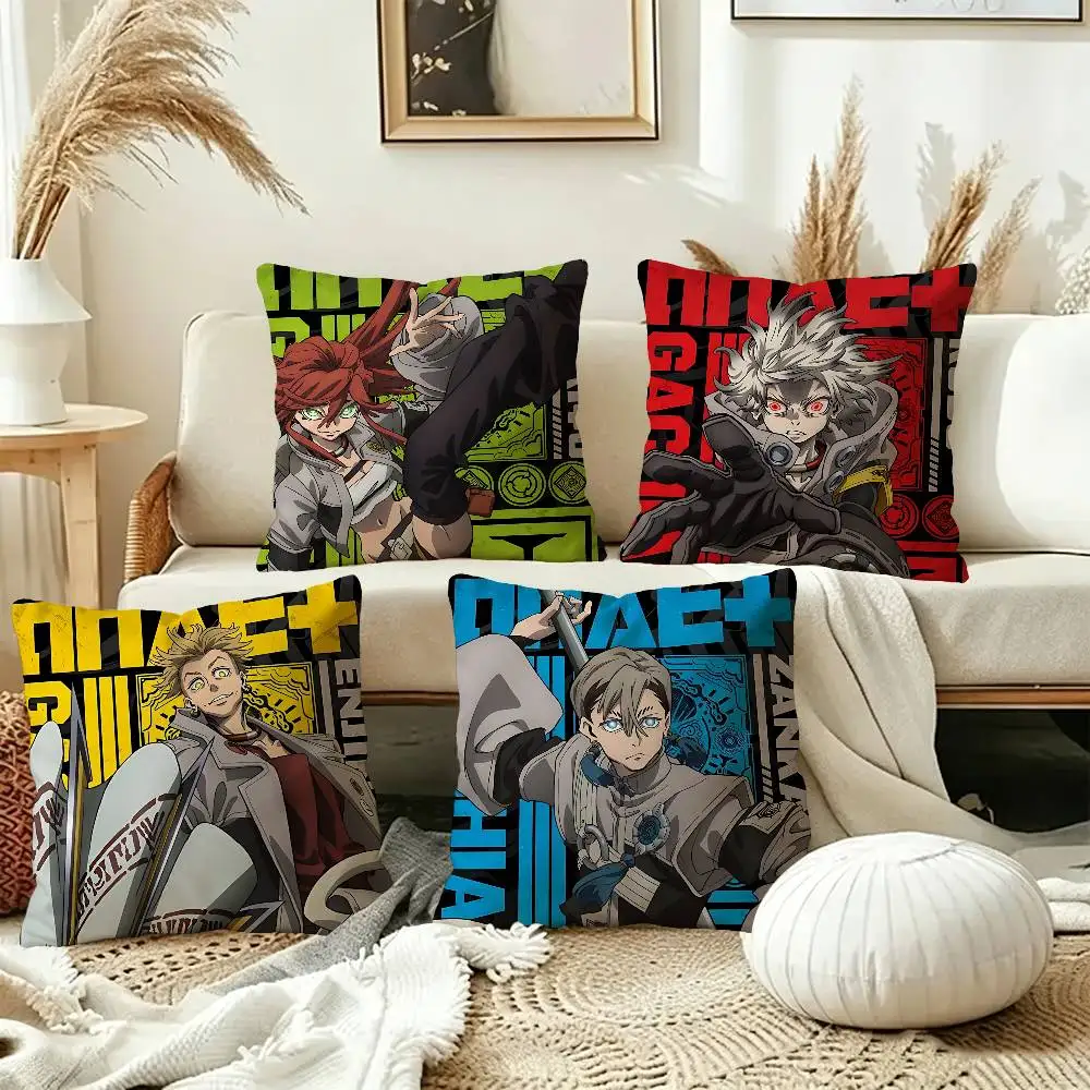 Anime Gachiakuta Cushion Cover Car Throw Pillow Case For Sofa Car Christmas Gift 40x40cm 45x45cm