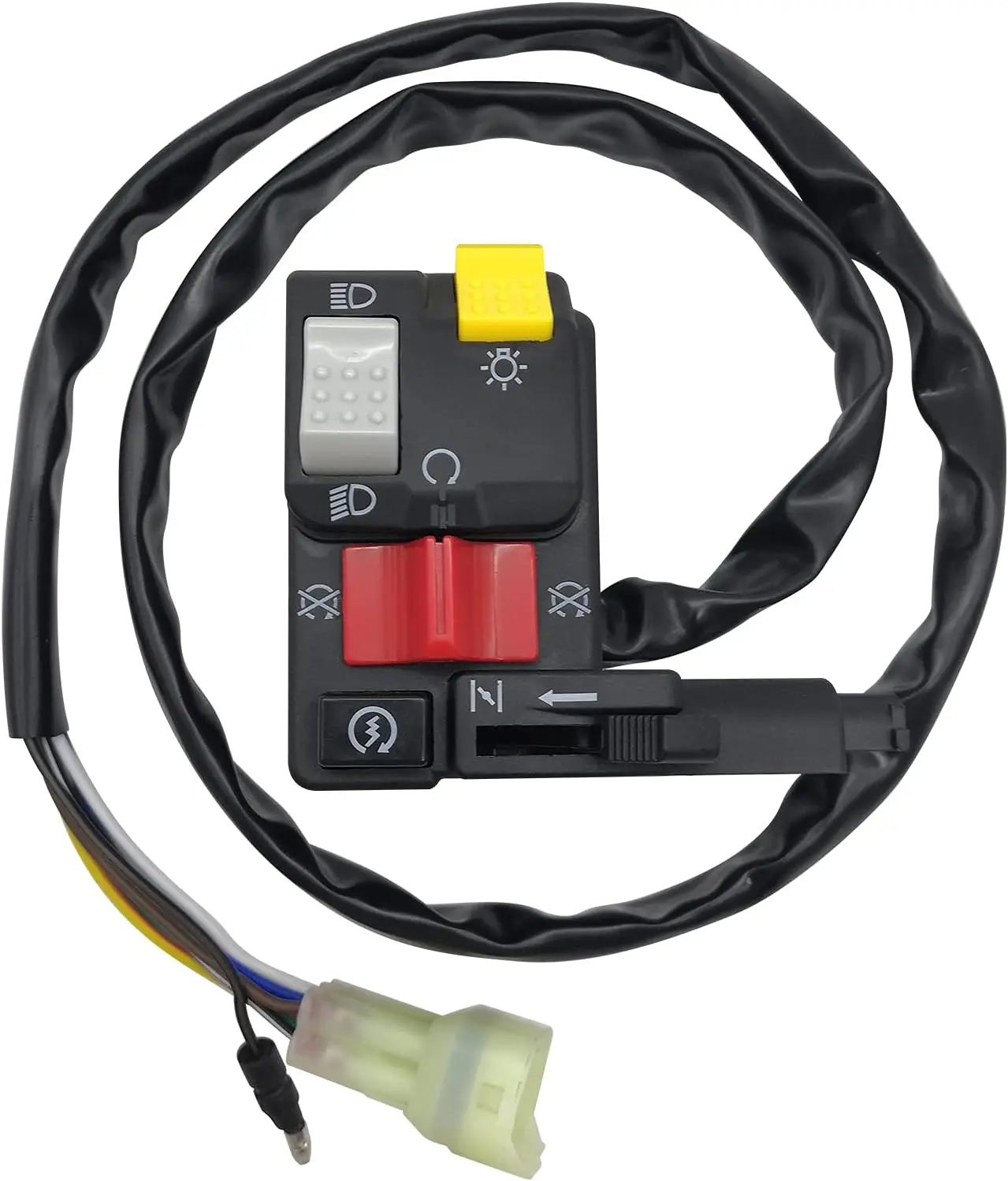 M MATI interruptor de manillar para TRX400 FW Foreman 400 4x4 1995-2003 TRX450 FM FourTrax Foreman 400 S 1998-2008 35020-HM7-A00