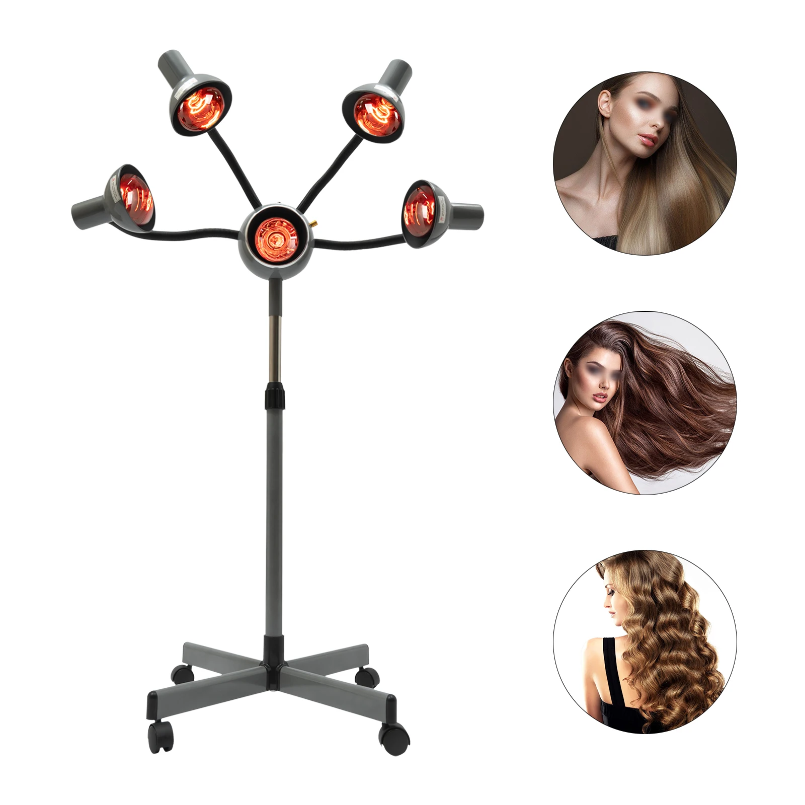 Imagem -05 - Hair Perming Care Hair Heater Dressing Tool Infravermelho Cabeça Skin Beauty Heat Lamp Tingimento