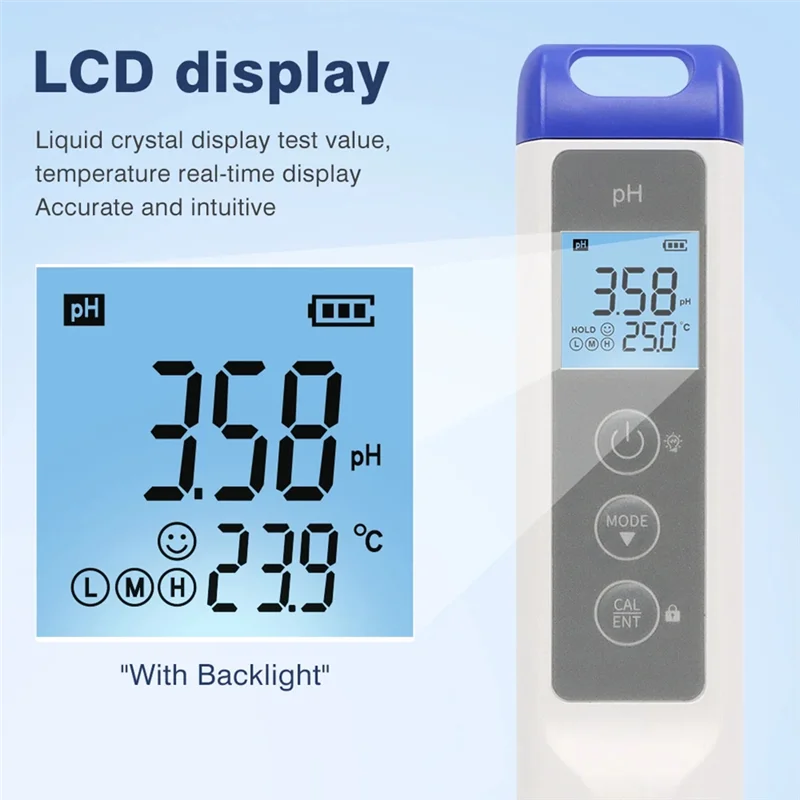 HIM-PH ORP Temp Meter 3 In 1 Professional คุณภาพน้ํา Monitor เครื่องทดสอบสําหรับเพาะเลี้ยงสัตว์น้ํา Aquarium น้ําดื่ม