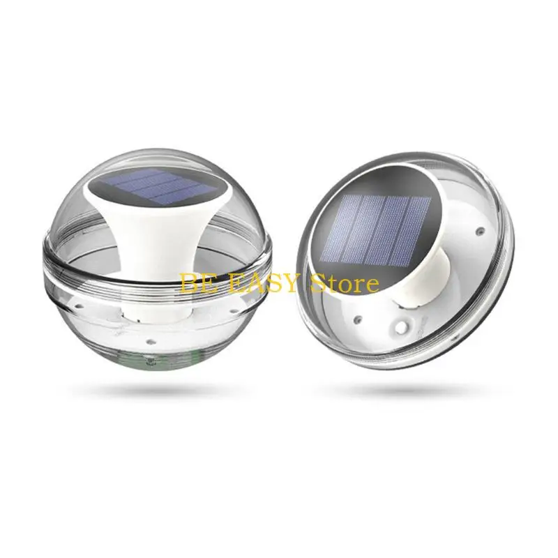 E28F أضواء حمام السباحة العائمة الشمسية حمام سباحة في الهواء الطلق أضواء LED مقاومة للماء للفناء #1