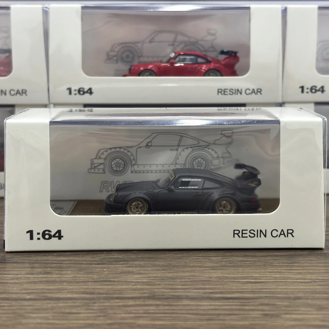 QIDIAN MODEL 1:64 RWB930 Four colors  Limited Edition Alloy Full-Open collectible Car Model