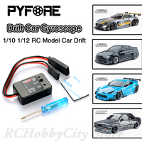 PYFORE Gyroscope Gyro for 1/10 1/12 RC Model Car Drift Racing Touring Vehicle Modification Accessories sensitivity modulation