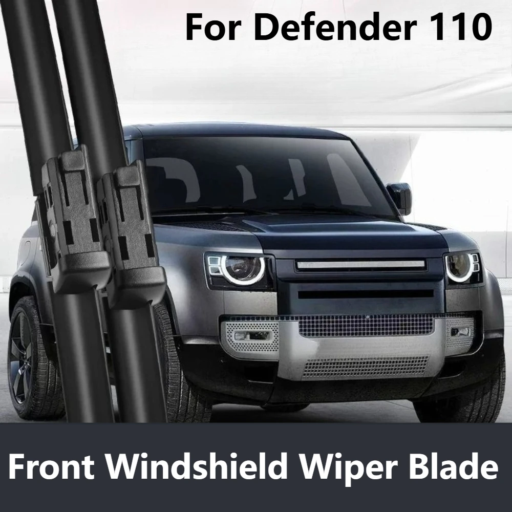 

For Defender 110 Front Windshield Frameless Wiper Blade Rubber Strip Silent Cleaning Wear Resistant Auto Replacement Parts