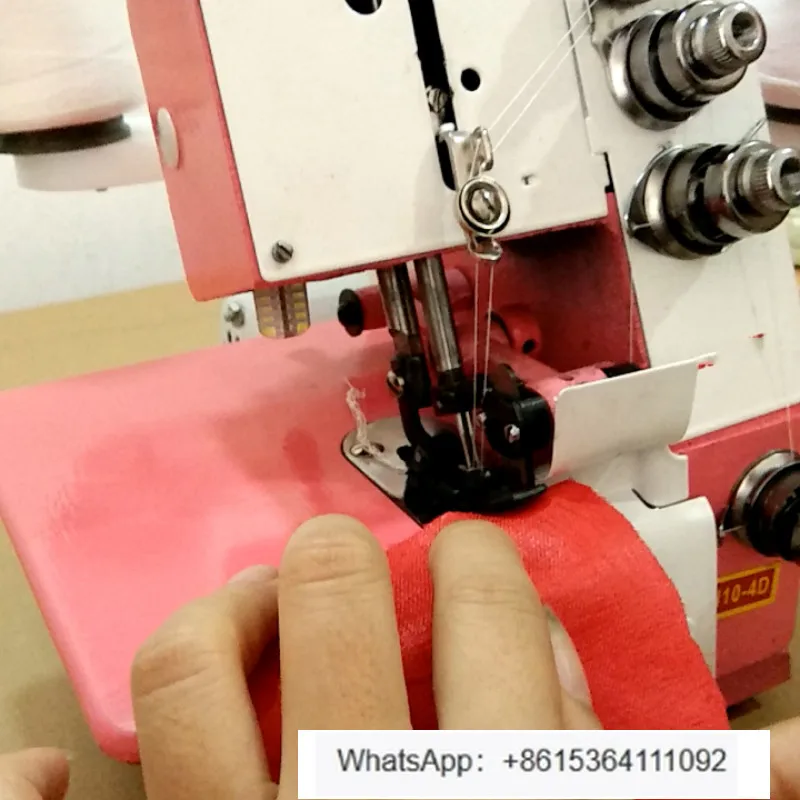 Overlock sewing machine Household old-fashioned edge locking machine Small three-wire four-wire sewing machine