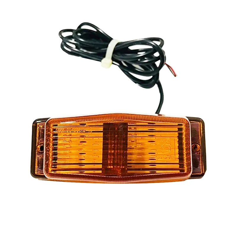 

Reliable-Front Grill Light LED Marker Lamp For Scania Volvo Man Benz Truck Lorry Front Double Burner Indicator Lights