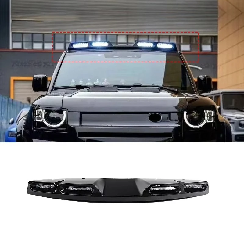 

Light 2020-2025 Emitting Diode Roof Light Running Light Spotlight Modified Searchlight Car Accessories Body Kit