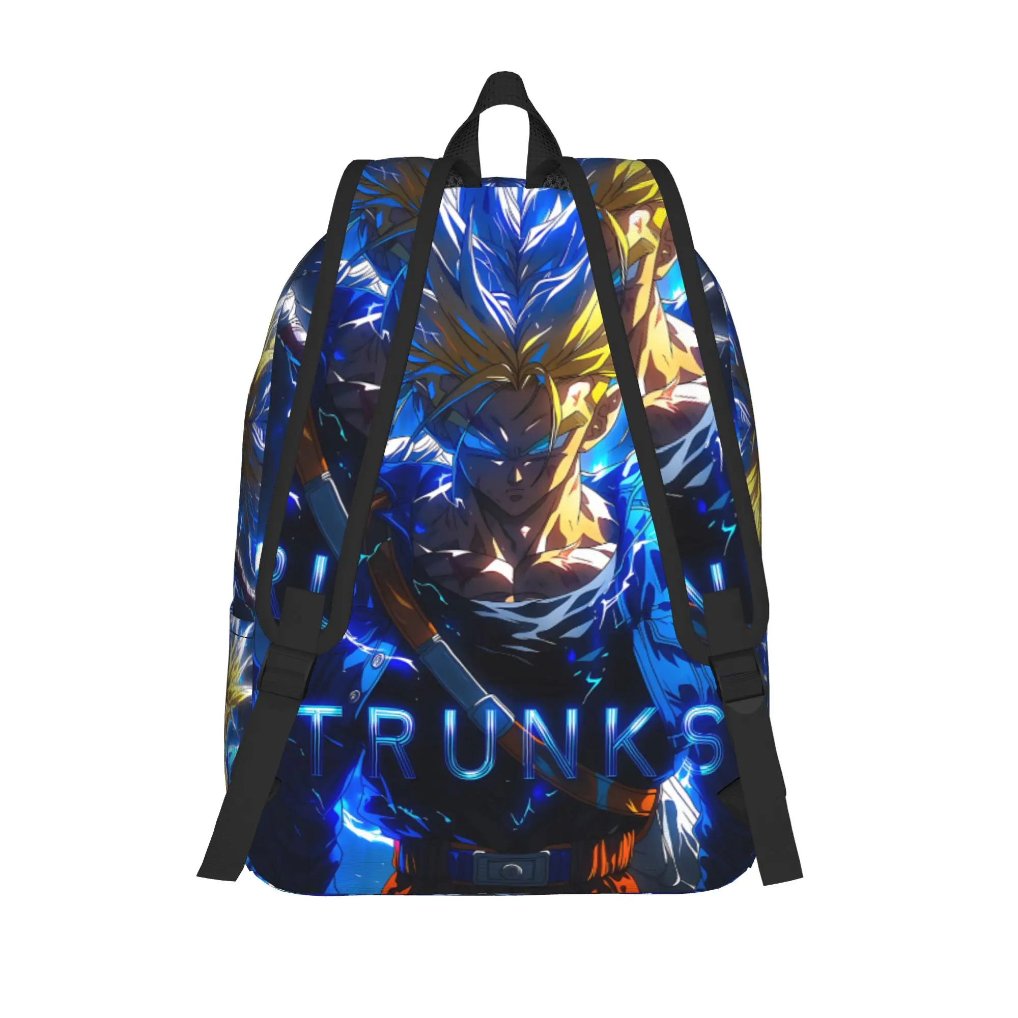 Fashion Dragon Ball Trunks Super Saiyan Blue  Backpack  Mochilas Casual Camping Large Capacity Rucksack