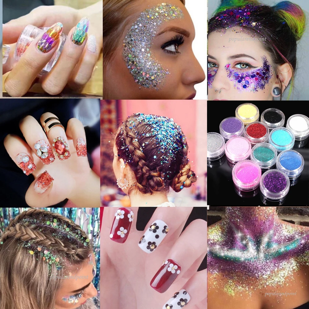 إكسترا 008(1/128) بريق ليزر معدني ناعم للفنون والحرف اليدوية وفن الأظافر وزجاج النبيذ 50 جرام بريق مستحضرات التجميل والغبار الثلاثي TH39