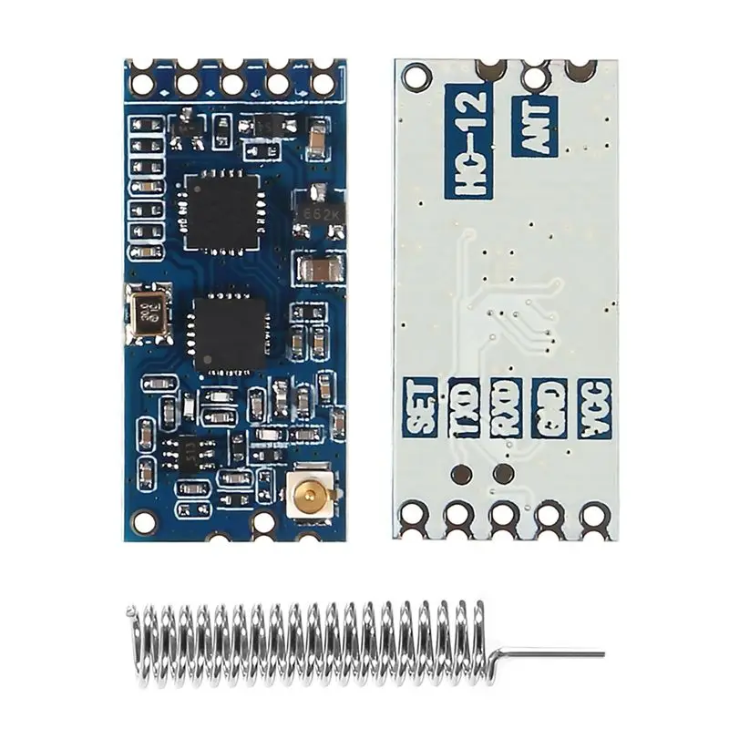 HC-12 433Mhz Wireless Serial Port Module SI4463 1000M Replacement For Bluetooth 4PCS
