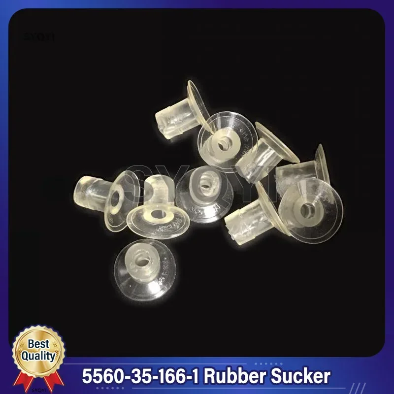 5560-35-166-1 Rubber Sucker 24.6*20*6mm 5560351661 For Ryobi Printing Machine Parts