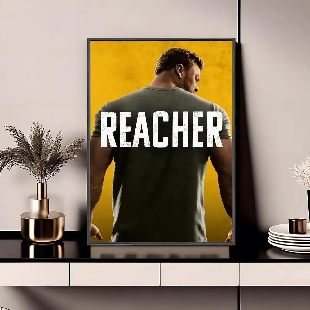 Thriller Movie J-Jack R-Reacher Painting Calligraphy Paper Print Home Living Room Bedroom Entrance Bar Cafe Art Decorative Paint