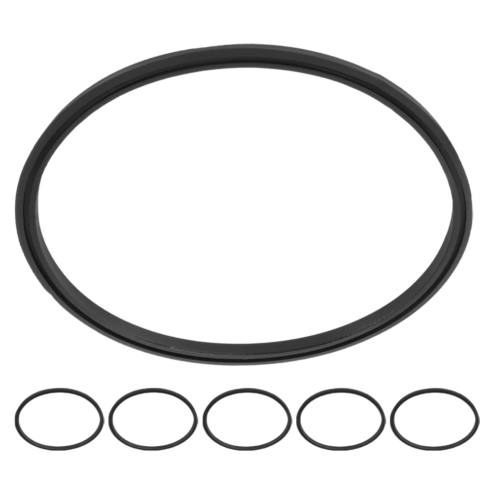 

6pcs Silicone Rings Replacement for Cup Bottle Lid Leak Proof Heat Resistant Elastic Round Sealing Gaskets