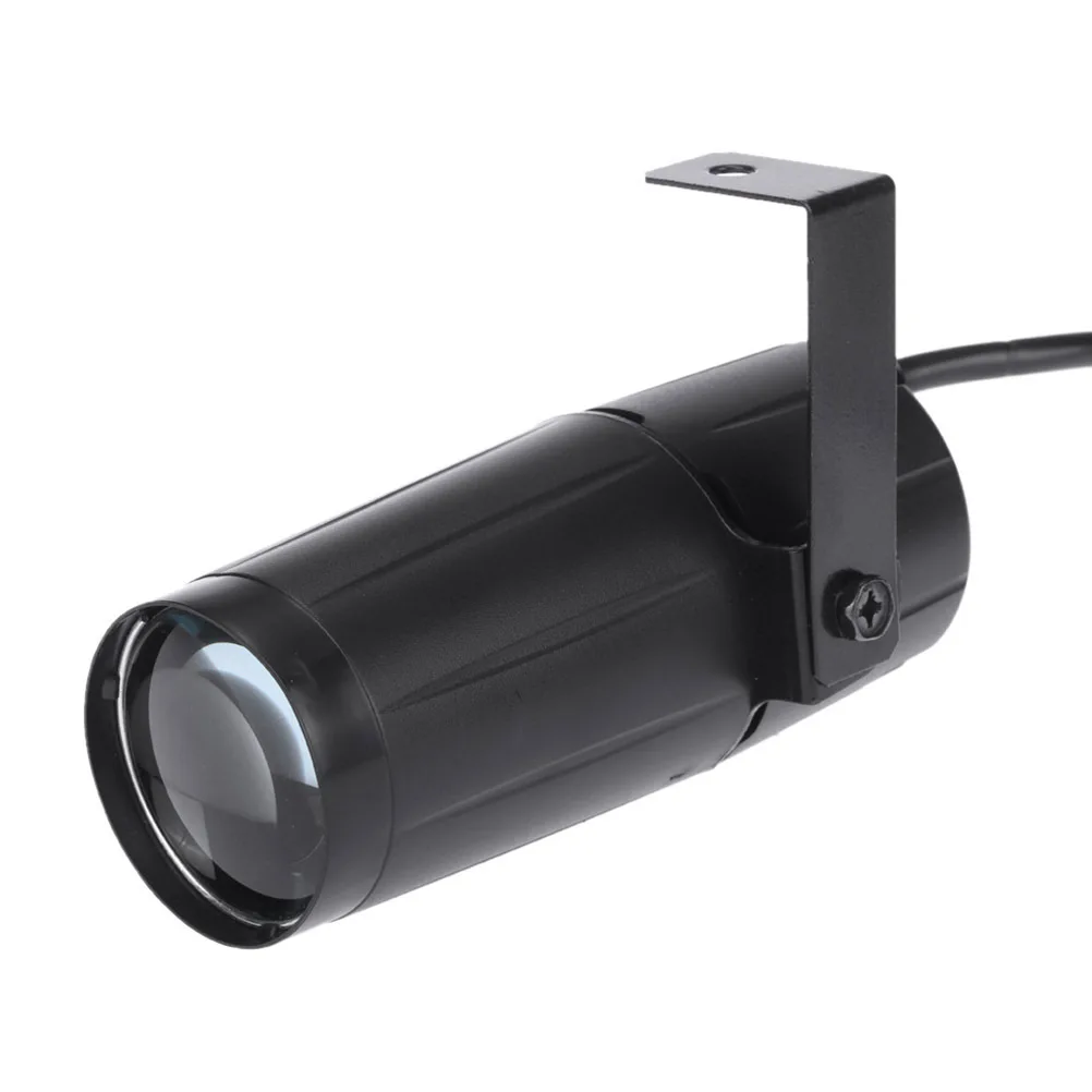 

3W Led Beam Light Lamp For Ktv Theater Home Party White Black Stage Spotlight High Outdoor Indoor Event Disco