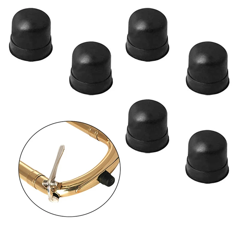 

Trombone Slide Silicone Protectors 10mm Trombone Spit Valve Cork Sealing Repairing Replacement Part Silicone End Tip