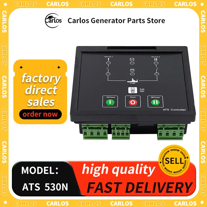 HAT530 Smartgen Automatic Transfer Switch Controller HAT530N ATS Ac Genset Control Module HAT520N