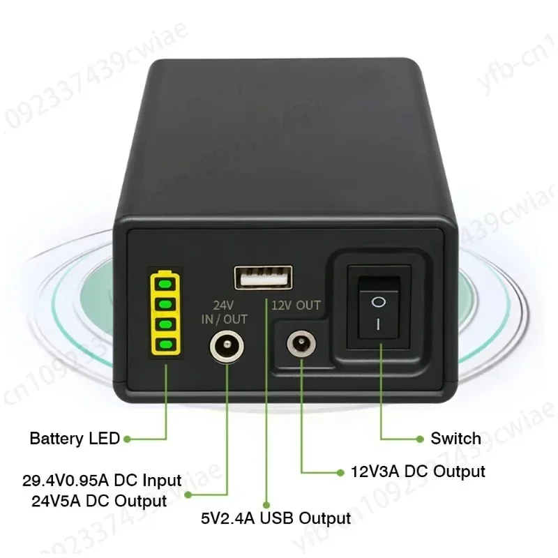 360 Photo Booth Power Banks Portable Battery Charger 12V 24V Power Bank Supply Hot Sale Phone USB DC Battery