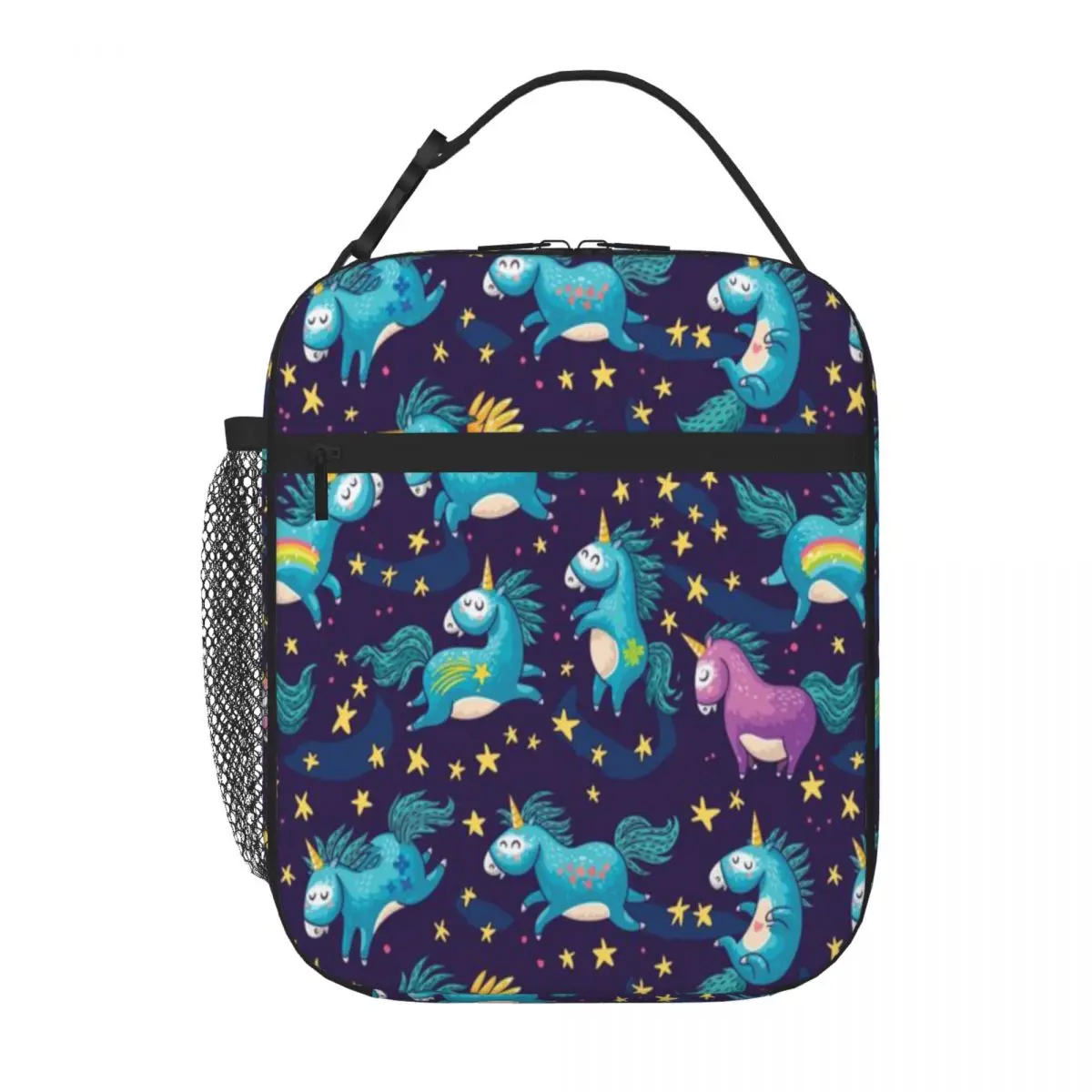 Hot Sale I Believe In Magic Multi Pocket Large Lunch Bag Countryside Trip Work Lunch Bag