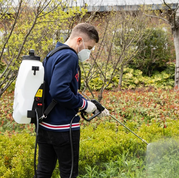 ALIENTABI a pilhas bomba pulverizador para controle de pragas, ferramentas agrícolas, mochila pesticidas, 15 L