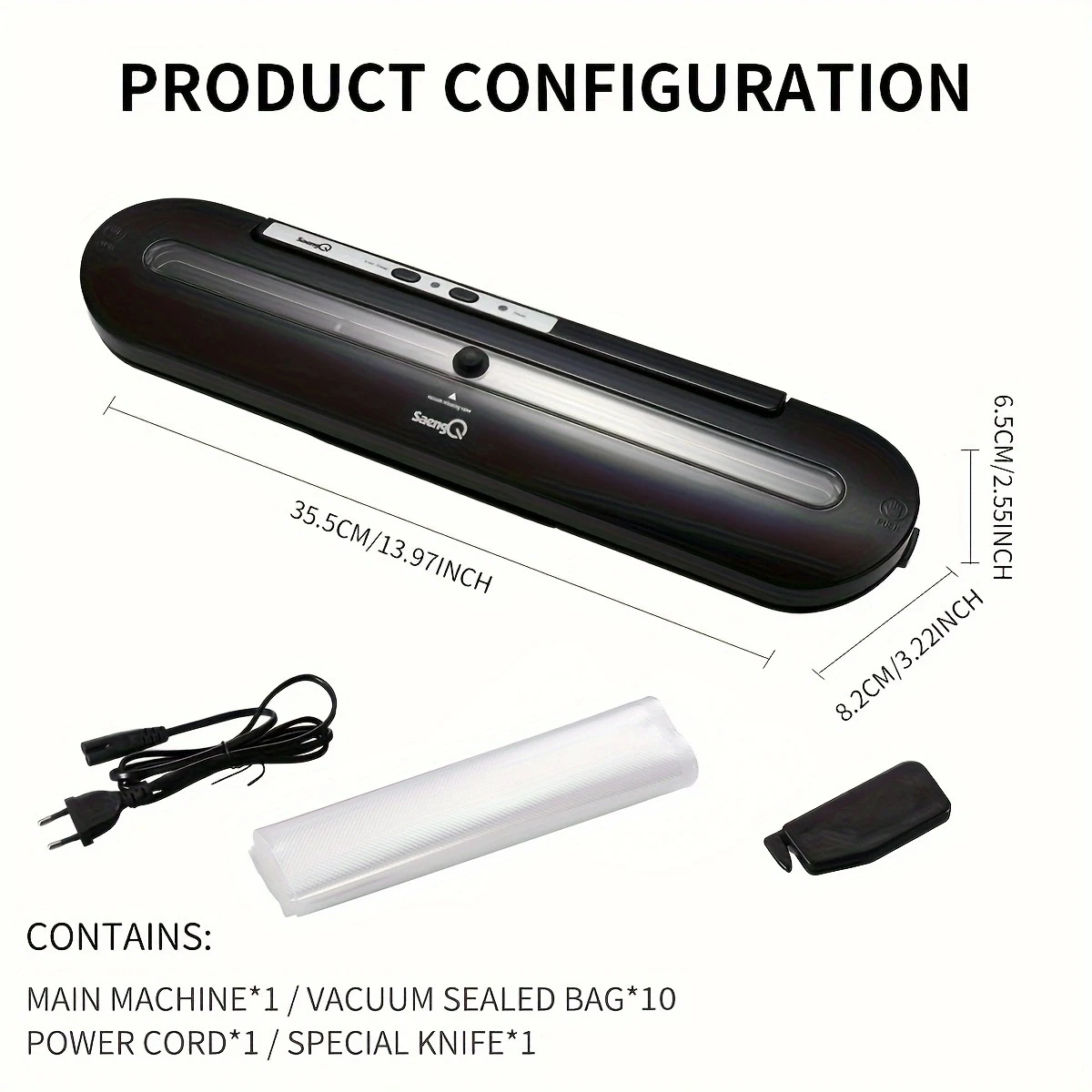 220V 진공 씰링 기계 식품 포장 기계 신선도 씰링 기계 플라스틱 씰링 기계 홈 상업 자동