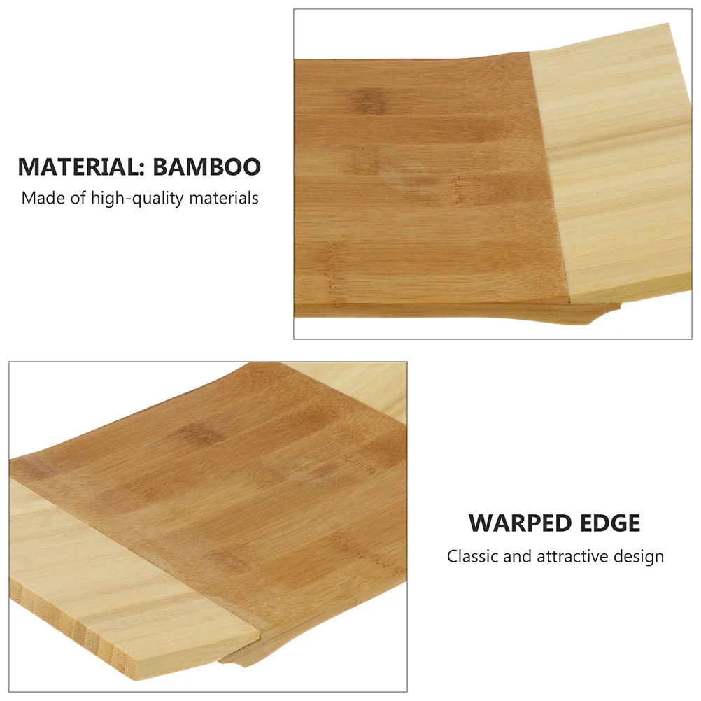 

Party Sushi Plate Serving Utensils Bamboo Tray Japanese-style Food Board Plates